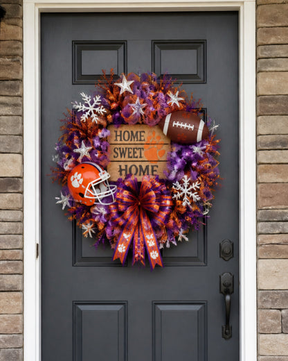 College Football Wreaths