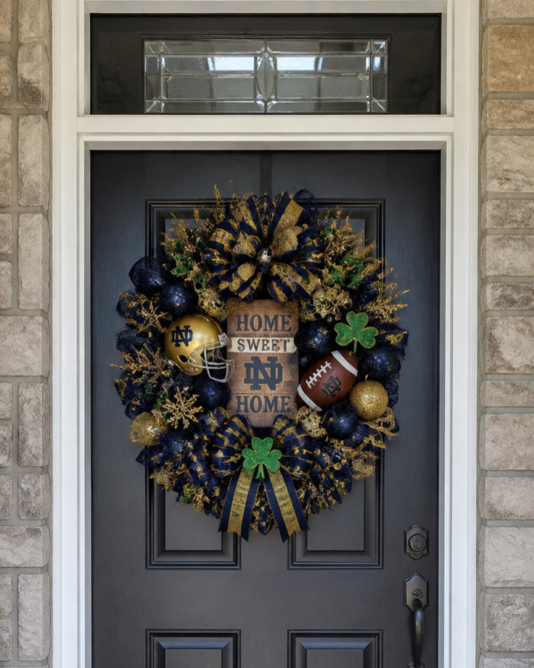 College Football Wreaths