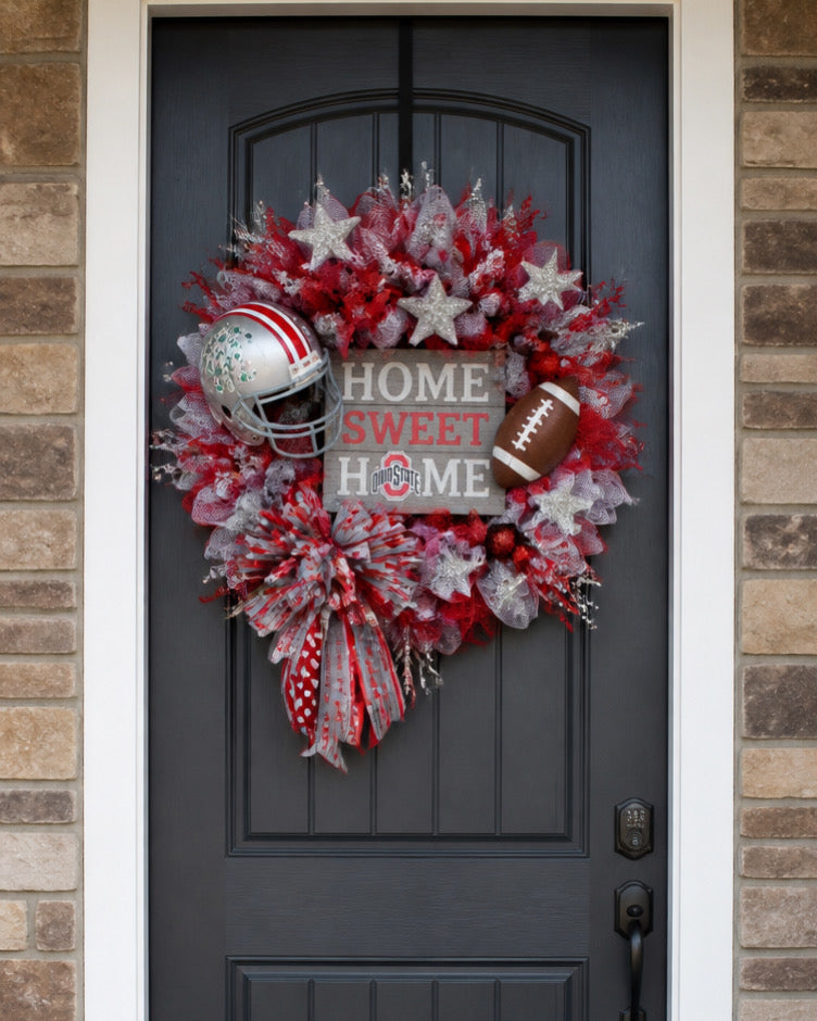 College Football Wreaths