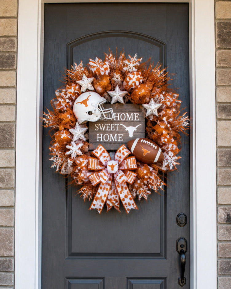 College Football Wreaths