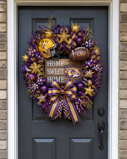 College Football Wreaths